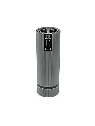 PEUGEOT | Set mit wiederaufladbaren elektrischen Salz- und Pfeffermühlen 15cm ELECTRIC-DUO LINE Carbon Alu | schwarz